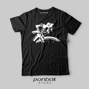 CAMISETA CONTROL MAN NEGRA 100% ALGODON