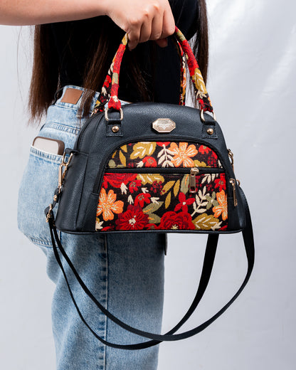 PARIS FLORAL NEGRO