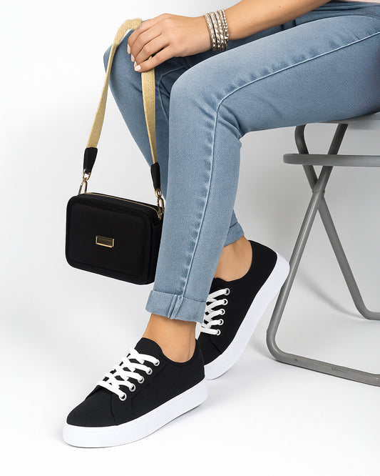 COMBO BANDY 8040 GAMUZA NEGRO