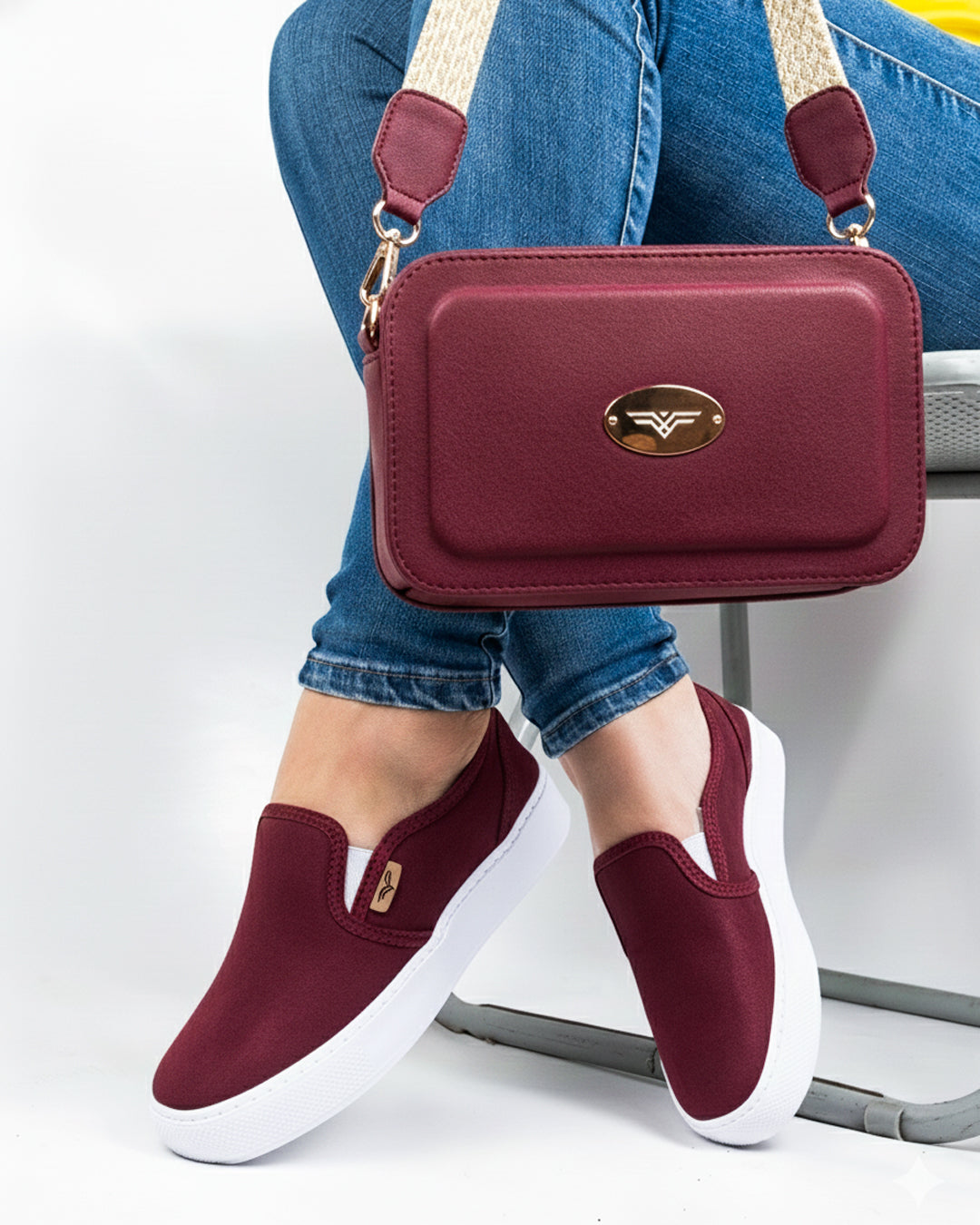 8038 COMBO GAMUZA VINOTINTO