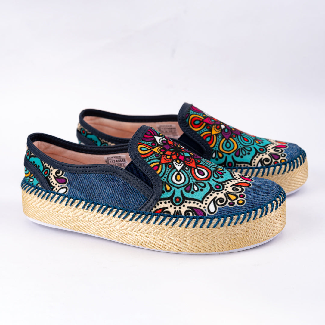 AZUL JEAN X MENTA COLORES