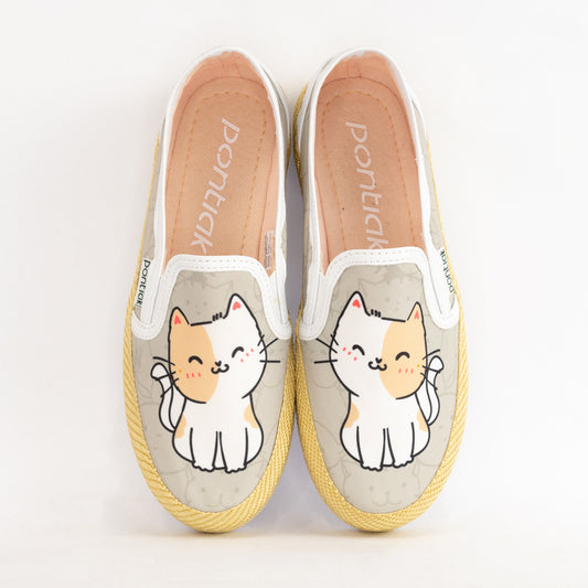 NIÑA GRIS X GATO TOM